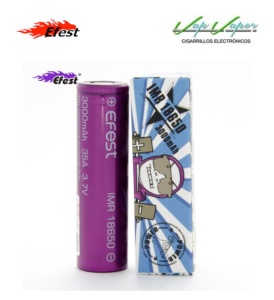 Batería / Pila IMR 18650 Efest 3000mah 35A