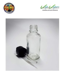 Botella vidrio con Gotero 30ml 