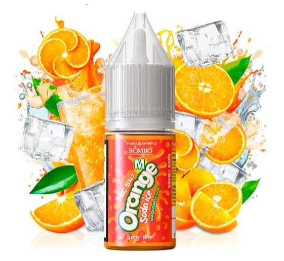 OFERTA!!! SALES Orange Soda ICE Magnum Vape y Bombo 10ml (5mg/10mg)