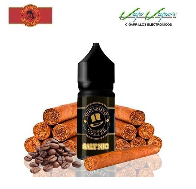 SALTS - Don Cristo Coffee 10ml (10mg/15mg/20mg) Tobacco + Coffee