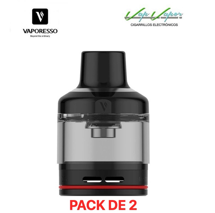 PACK OF 2 UNITS Pod GTX 26 2ml / 5ml - - Vaporesso (for GTX GO 80)