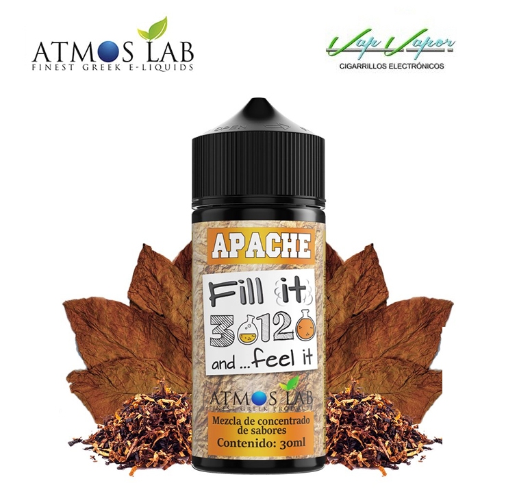 FLAVOUR APACHE Atmos Lab  30ml (longfill bottle 120ml)