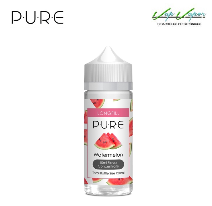 AROMA Pure WATERMELON (Sandía) 40ml (botella 120ml longfill) 