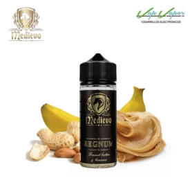 OFERTA!!! AROMA Medievo REGNUM 40ml (longfill botella 120ml) Plátano, Cacauete, Crocanti galleta