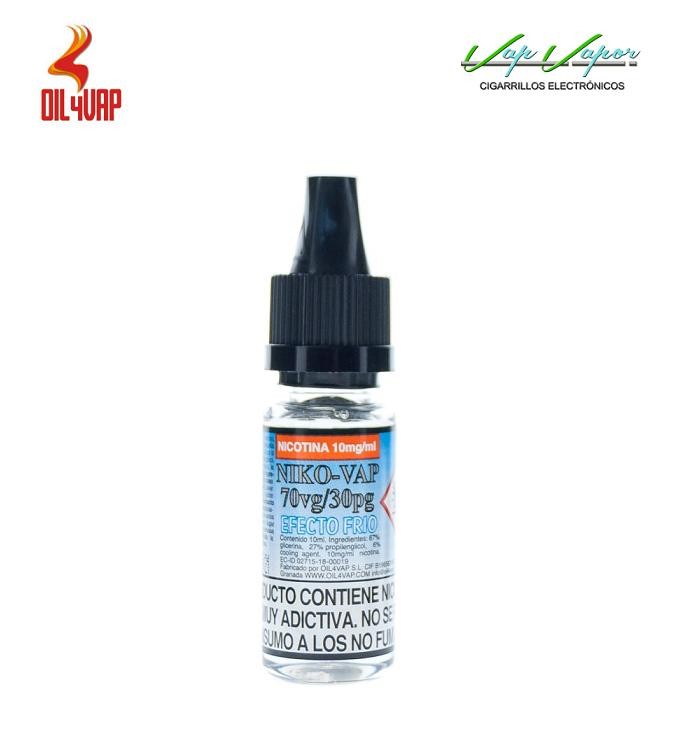 PROMOTION!!! Nicokit Niko-Vap EFECTO FRÍO 10ml 50%PG 50%VG (20mg) Oil4Vap