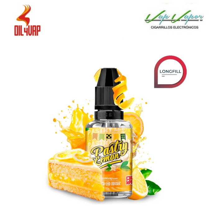 FLAVOUR PASTRY LEMON 8ml (longfill botella 30ml) Oil4vap