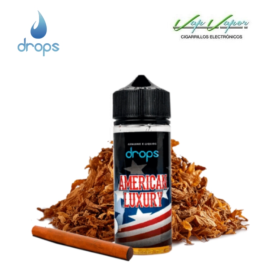 AROMA DROPS American Luxury 16ml Longfill (en botella de 120ml) (Tabaco Americano)