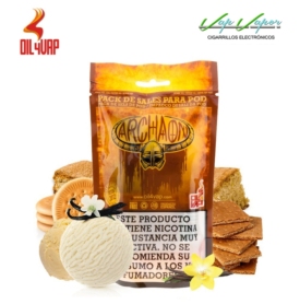 OFERTA!! SALES ARCHAON Pack 23ml/30ml  (9mg/18mg)  Oil4Vap (bizcocho de vainilla, galleta, vainilla)