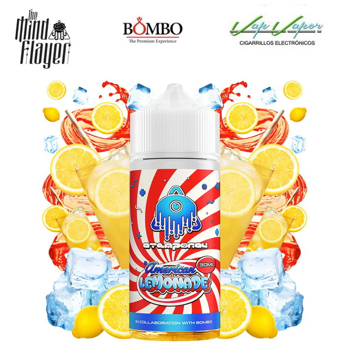 AROMA Atemporal American Lemonade The Mind Flayer Bombo 30ml (longfill) botella de 120ml