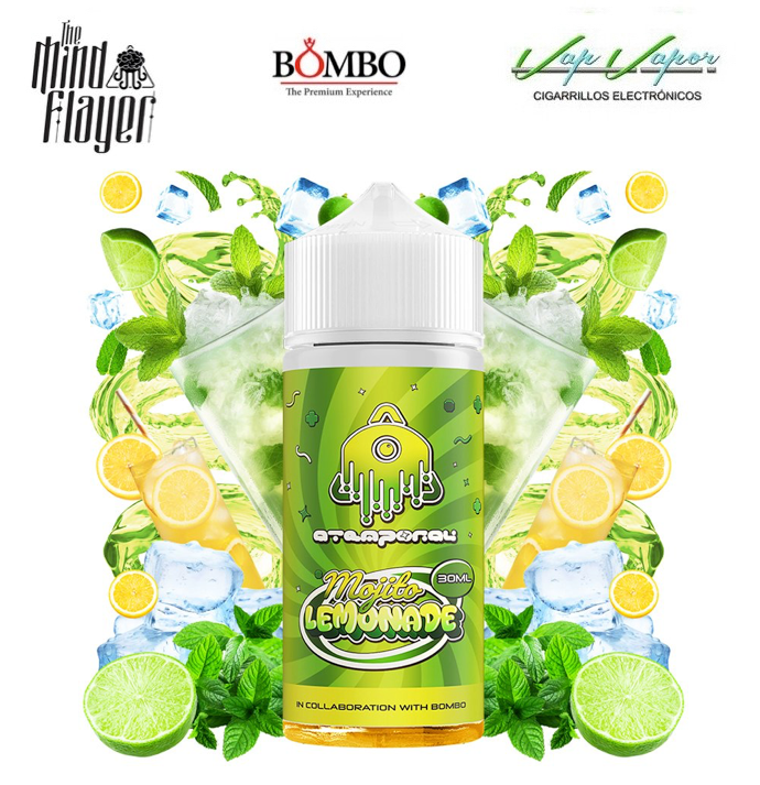 FLAVOUR Atemporal Mojito Lemonade The Mind Flayer Bombo 30ml (longfill) botella de 120ml