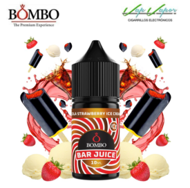 AROMA Cola Strawberry Ice Cream 10ml minilongfill (en botella de 30ml)  Bar Juice by Bombo