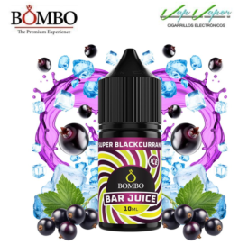 AROMA Super Blackcurrant 10ml minilongfill (en botella de 30ml)  Bar Juice by Bombo