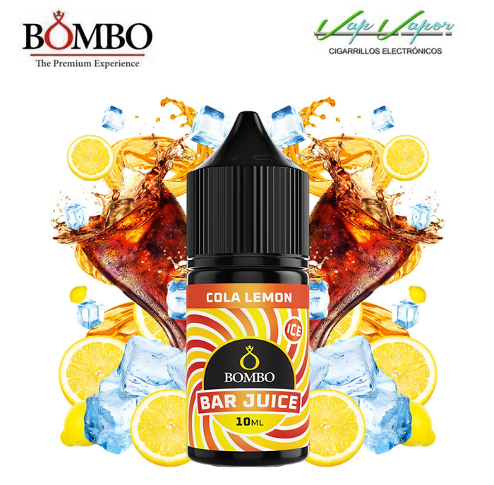 AROMA Cola Lemon ICE 10ml minilongfill (en botella de 30ml)  Bar Juice by Bombo