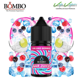 AROMA Gin & Berries ICE 10ml minilongfill (en botella de 30ml)  Bar Juice by Bombo
