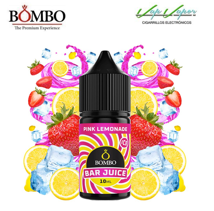 AROMA Pink Lemonade ICE 10ml minilongfill (en botella de 30ml)  Bar Juice by Bombo