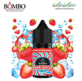 AROMA Super Strawberry ICE 10ml minilongfill (en botella de 30ml)  Bar Juice by Bombo