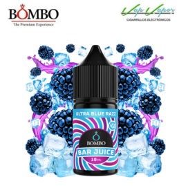 AROMA Ultra Blue Razz ICE 10ml minilongfill (en botella de 30ml)  Bar Juice by Bombo