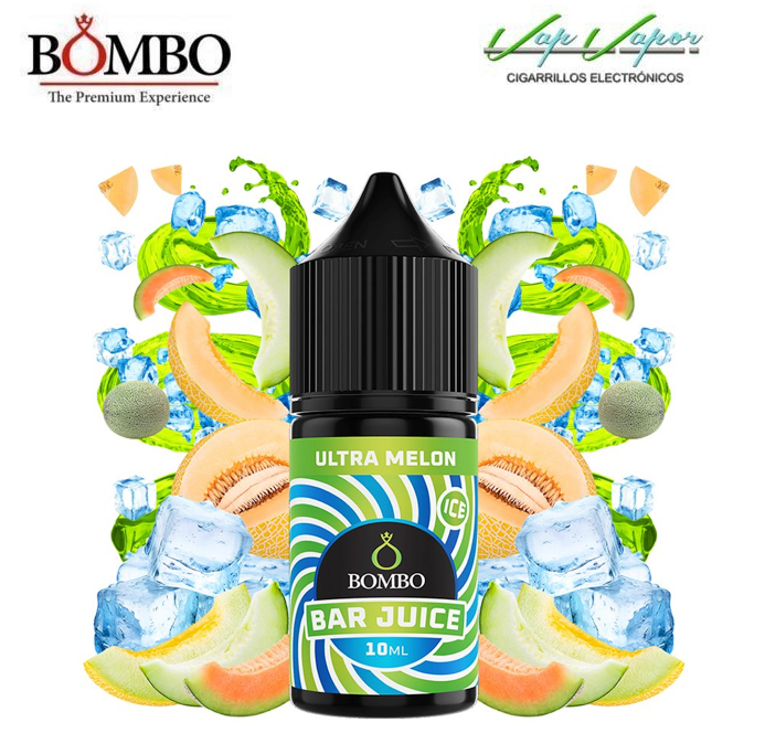 FLAVOUR Ultra Melon ICE 10ml minilongfill (inside 30ml bottle) Bar Juice by Bombo
