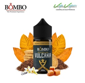 AROMA Bombo VULCANIA 30ml (Tabaco, Vainilla, Caramelo, Galletas)
