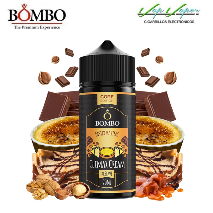 FLAVOUR - Core Edition - CLIMAX CREAM 20ml (in 120ml bottle ) Longfill Pastry Masters by Bombo