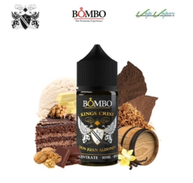 AROMA Don Juan ALDONZA 30ml 0mg (30ml bottle) Kings Crest&Bombo (Tarta Chocolate, Galletas, Mantequilla, Crema, Tabaco, Vainilla)