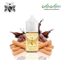 AROMA Don Juan Churro Kings Crest 30ml 0mg (botella de 30ml) (Churros con Chocolate)