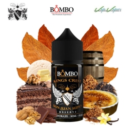 AROMA Don Juan SUPRA RESERVE (Reserva) 30ml 0mg (en botella de 30ml) Kings Crest&Bombo 