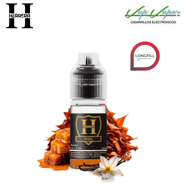 CONCENTRATE RIVAS Herrera 10ml (en botella de 30ml) Mini Longfill 