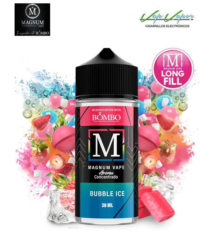 AROMA Magnum Bubble Ice 30ml (120ml bottle ) Longfill Bombo