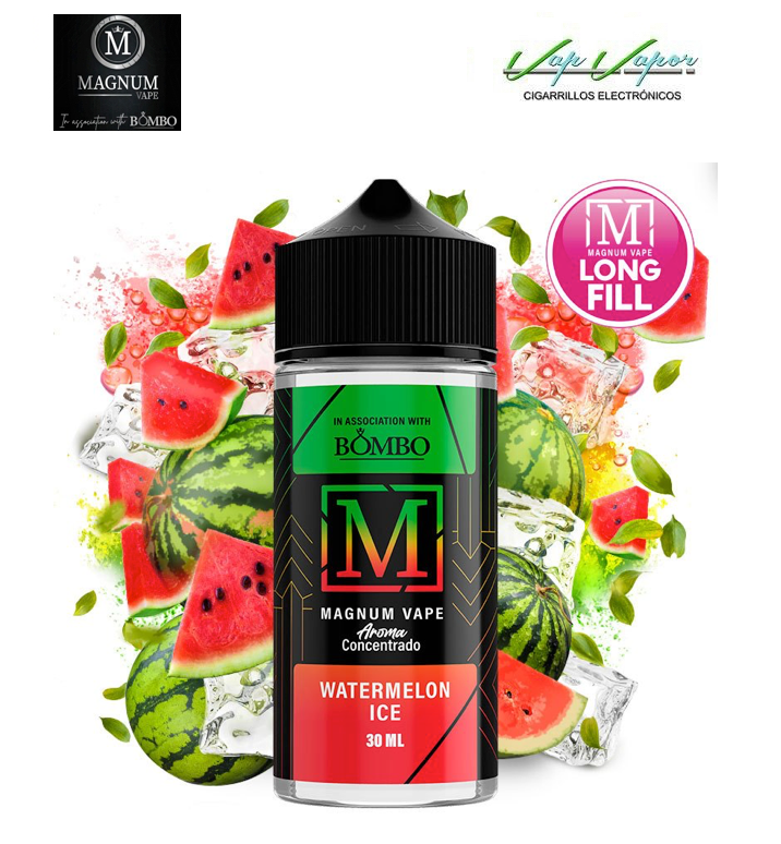 AROMA Magnum Watermelon Ice 30ml (120ml bottle ) Longfill Bombo
