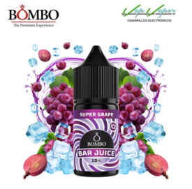 AROMA Super Grape ICE 10ml minilongfill (en botella de 30ml)  Bar Juice by Bombo