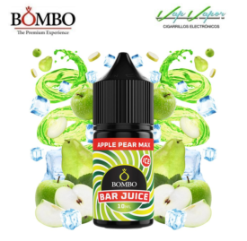 AROMA Apple Pear MAX ICE 10ml minilongfill (en botella de 30ml)  Bar Juice by Bombo
