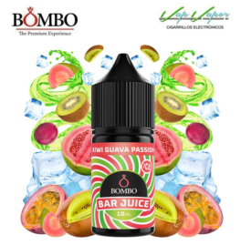 AROMA Kiwi Guava Passion ICE 10ml minilongfill (en botella de 30ml)  Bar Juice by Bombo
