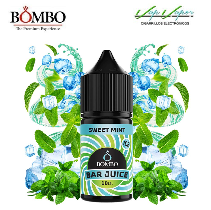 AROMA Sweet Mint ICE 10ml minilongfill (en botella de 30ml)  Bar Juice by Bombo