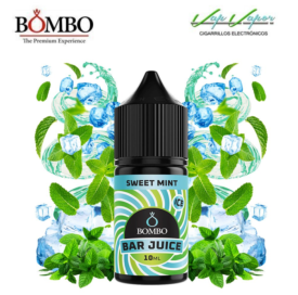 AROMA Sweet Mint ICE 10ml minilongfill (en botella de 30ml)  Bar Juice by Bombo