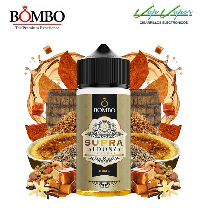 FLAVOUR Supra Aldonza Reserve 30ml (bottle 120ml) Longfill Platinum Tobaccos by Bombo
