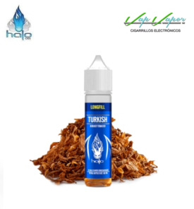AROMA Halo Turkish 12ml (longfill botella 60ml)  Auténtico tabaco turco