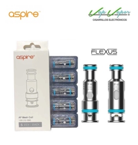 Resistencias Aspire AF Flexus 0.6ohmMESH/ 1.0ohm MTL (1 coil)