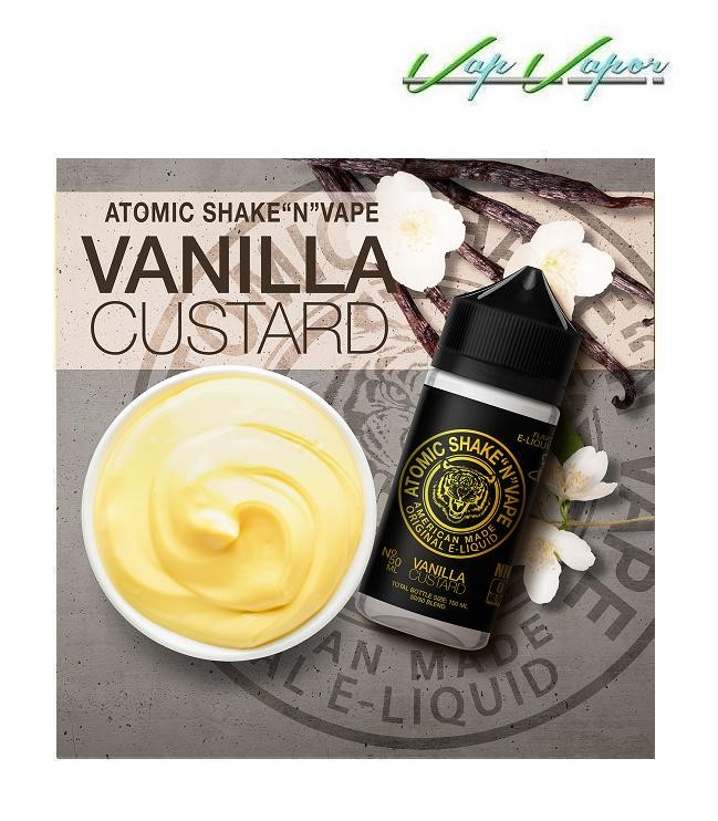 PROMOTION!!! Vanilla Custard 50%PG/50%VG Atomic 50ml (0mg) (50%PG/50%VG)