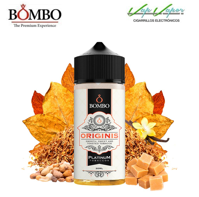 AROMA Originis 30ml (en botella de 120ml) Longfill Platinum Tobaccos by Bombo