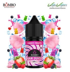 AROMA Candy Fruits ICE 10ml minilongfill (en botella de 30ml)  Bar Juice by Bombo