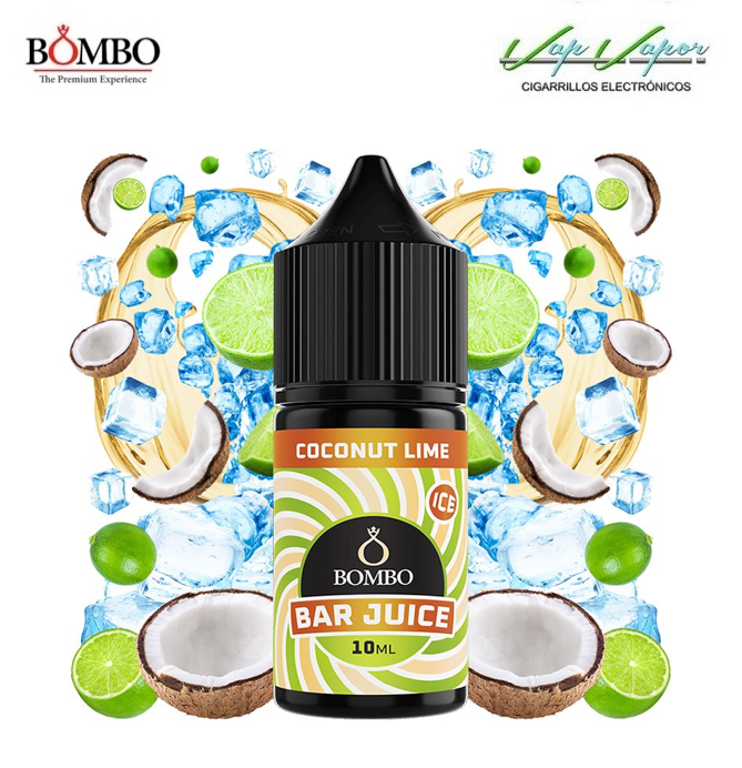 FLAVOUR Coconut Lime ICE 10ml minilongfill (inside 30ml bottle) Bar Juice by Bombo