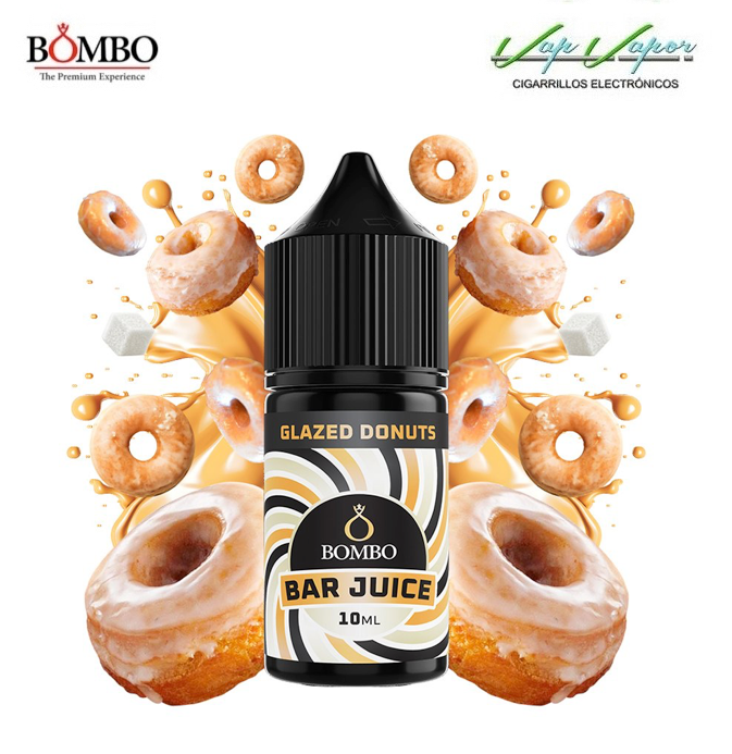 AROMA Glazed Donuts 10ml minilongfill (en botella de 30ml)  Bar Juice by Bombo
