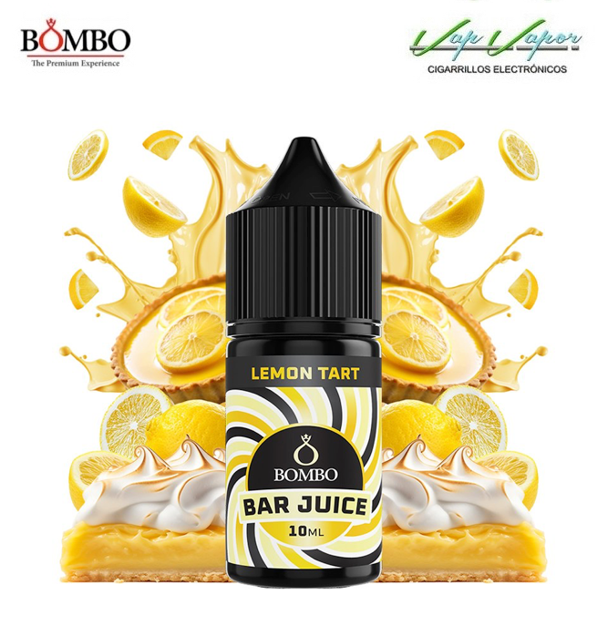 FLAVOUR  Lemon Tart 10ml minilongfill (inside 30ml bottle) Bar Juice by Bombo