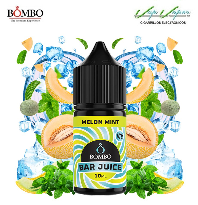 AROMA Melon Mint ICE 10ml minilongfill (en botella de 30ml)  Bar Juice by Bombo