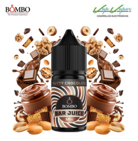 AROMA Nutty Chocolate 10ml minilongfill (en botella de 30ml)  Bar Juice by Bombo