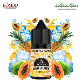 AROMA Pineapple Papaya ICE 10ml minilongfill (en botella de 30ml)  Bar Juice by Bombo