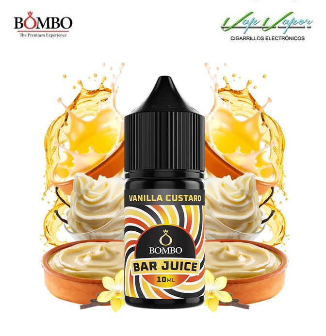 AROMA Vanilla Custard 10ml minilongfill (en botella de 30ml)  Bar Juice by Bombo