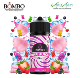 AROMA Candy Fruits ICE 24ml (en botella de 120ml) Longfill Bar Juice by Bombo