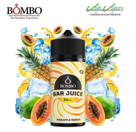 AROMA Pineapple Papaya ICE 24ml (en botella de 120ml) Longfill Bar Juice by Bombo